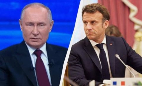Makron: Avropanın Putinlə danışması faydalı olar