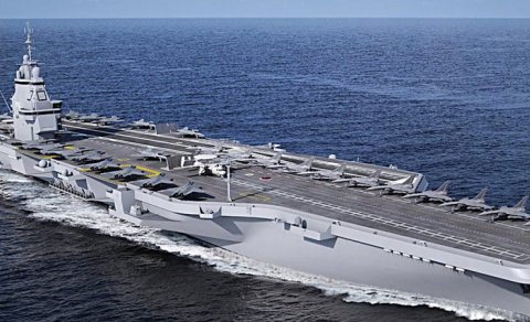 Fransa yeni nüvə enerjisi ilə işləyən təyyarədaşıyan gəminin tikintisinə başlayır