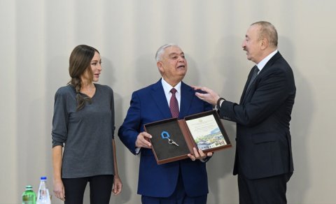 
"Balaca Heydərin iki oğlu var" - İlham Əliyev