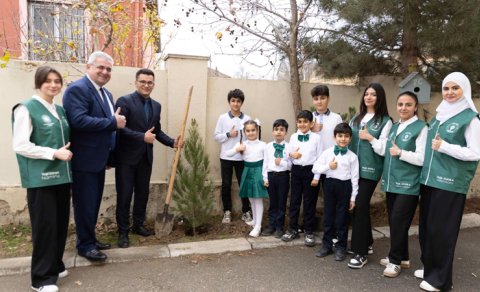 "Yaşıl ASAN" ekoloji proqramı çərçivəsində "Balaca Ekoloqlar" layihəsi davam edir - FOTO