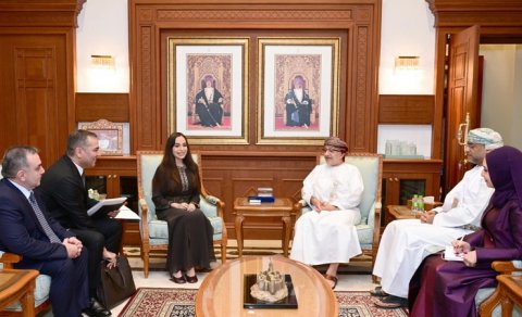 Leyla Əliyeva Omanda səfərdədir - FOTO