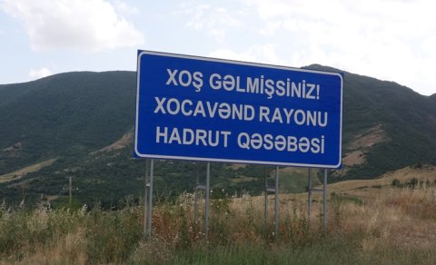 Hadrutda 2,1 milyonluq yaşıllıq və abadlıq işləri