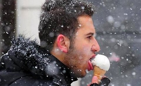 Qışda dondurma yeyilməlidir?