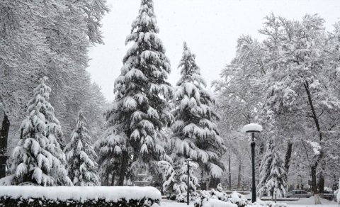 Xınalıq, Qrız, Qusar, Şahdağda qar yağır - FAKTİKİ HAVA