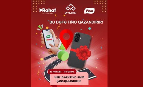"Fino"dan "Apple&rdquo; qazanmaq şansı!" adlı stimullaşdırıcı lotereyanın ilk tirajı keçirilib
