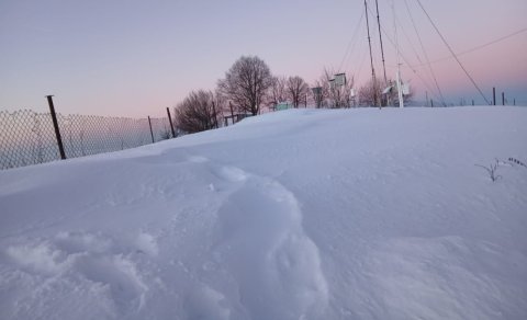 Azərbaycanda ən çox qar bu rayona yağıb