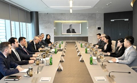 İqtisadiyyat naziri Vyetnamın "VinFast" şirkətinin nümayəndə heyəti ilə görüşüb