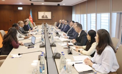 İqtisadiyyat nazirinin müavini Dünya Bankının regional direktoru ilə görüşdü