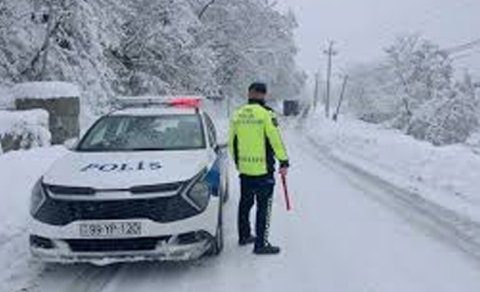 Yollardakı vəziyyətlə bağlı - Xəbərdarlıq