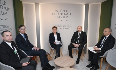 İlham Əliyev AYİB Prezidenti ilə görüşdü