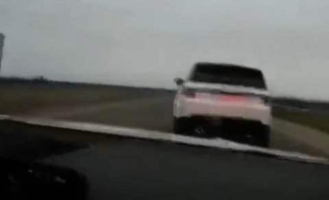 
"Range Rover"lə təhlükəli manevr edən sürücü həbs olundu