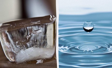 Alimlər "imkansız" suyu ilk dəfə ətraflı gördü: Eyni zamanda həm bərk, həm də maye