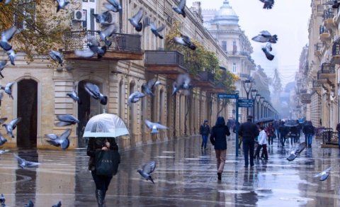 Bakıya yağış, rayonlara qar yağacaq