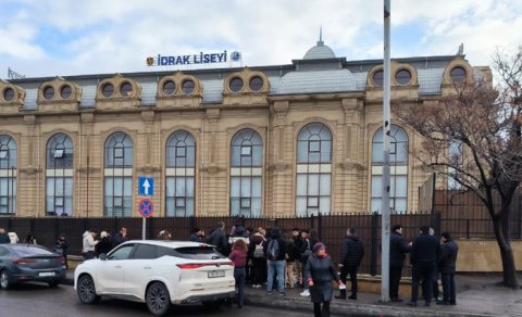 "İdrak Liseyi"ndə şagird müəllimi güllələdi -YENİLƏNİB