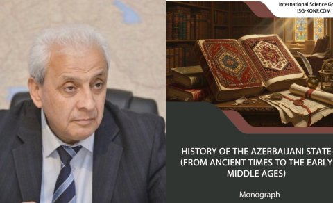 Akif Nağının tarixə dair monoqrafiyası
Amerikada çap olundu