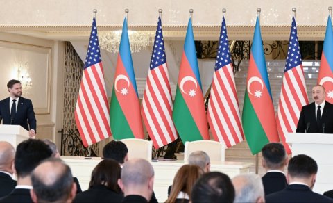 İlham Əliyev və Vens mətbuata bəyanatlarla çıxış etdi - YENİLƏNİB