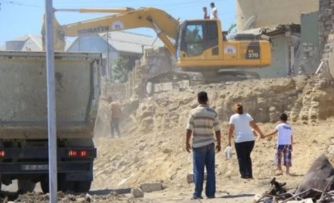 Bakının bu ərazisində evlər plana düşdü - Apreldə binalar söküləcək