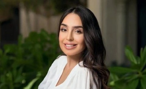 Leyla Əliyeva "Sinxronizasiya" sərgisindən paylaşım etdi