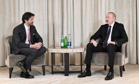 Prezident Münhendə görüşlər keçirdi - YENİLƏNİB