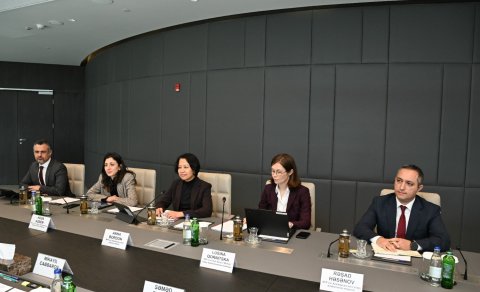 Beynəlxalq Valyuta Fondunun Azərbaycan üzrə missiya rəhbəri ilə görüş keçirildi