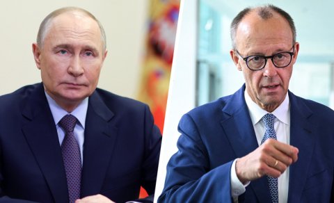 Merz: Putinlə münasibətlərin normallaşması demək olar mümkün deyil