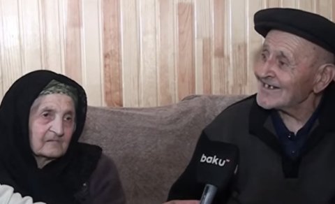 71 ildir evli olan cütlükdən xoşbəxtliyin sirri: "Qazandığım pulu həyat yoldaşıma verirdim" - VİDEO