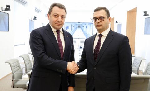 Azərbaycan və Ermənistan xarici işlər nazirlərinin müavinləri Cenevrədə görüşdü - FOTO