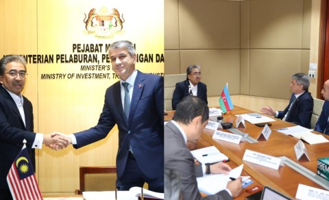 Azərbaycan ilə Malayziya arasında iqtisadi əlaqələr müzakirə olunub