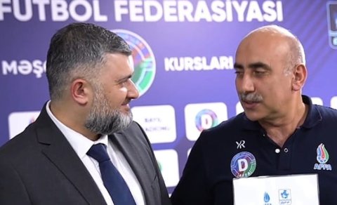 D lisenziyalı məşqçi kursları yekunlaşdı - FOTO