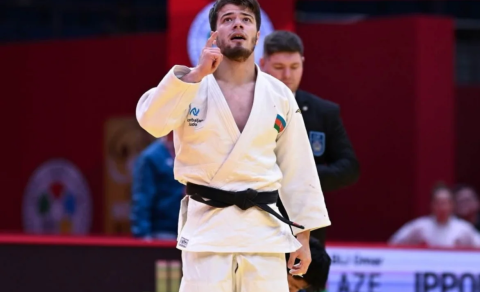 Azərbaycanın daha bir cüdoçusu qızıl medal qazanıb
