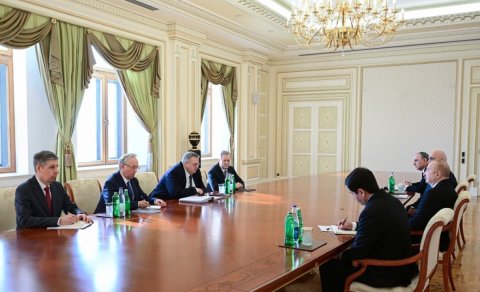 Prezident Overçuku qəbul etdi