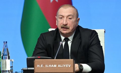 Prezident İlham Əliyev: "Azərbaycan enerji ehtiyatlarının etibarlı tranziti ölkəsi rolunu oynayır"