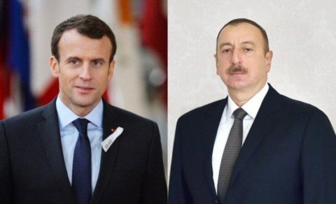 
Emmanuel Makron Prezident İlham Əliyevə zəng edib