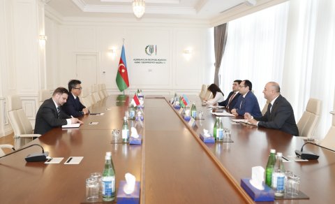 Nazir Məcnun Məmmədov İndoneziyanın Azərbaycandakı səfiri ilə görüşüb