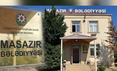 Masazır bələdiyyəsinin sabiq sədri saxlanıldı