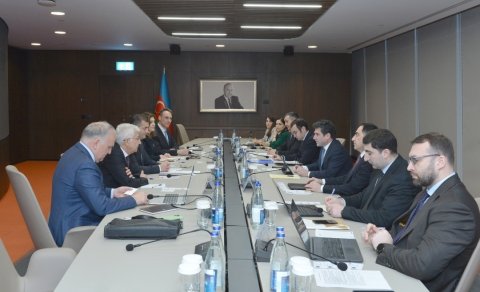 Qara Dəniz Ticarət və İnkişaf Bankının vitse-prezidenti ilə görüş keçirilib