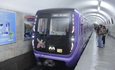 Bakı metrosunda YENİ QADAĞA