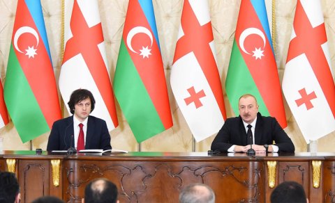 İlham Əliyev II İlyanın vəfatı ilə bağlı İrakli Kobaxidzeyə başsağlığı verdi