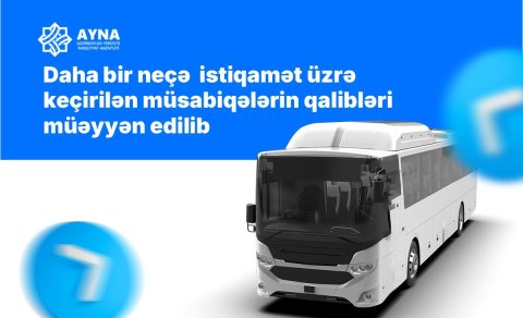 Daha bir neçə istiqamət üzrə keçirilən müsabiqələrin qalibləri müəyyən edilib