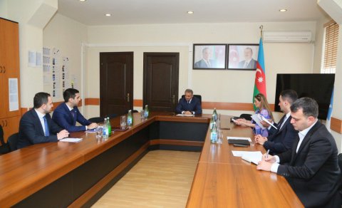 "AzTV" sədri V &ldquo;Yüksəliş müsabiqəsi&rdquo;-nin qalibi ilə görüşdü