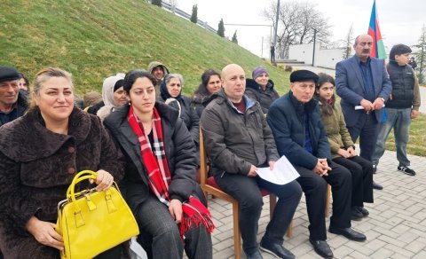 Xocalının Xanabad kəndinə növbəti dəfə 89 nəfər köçürülüb - FOTOLAR