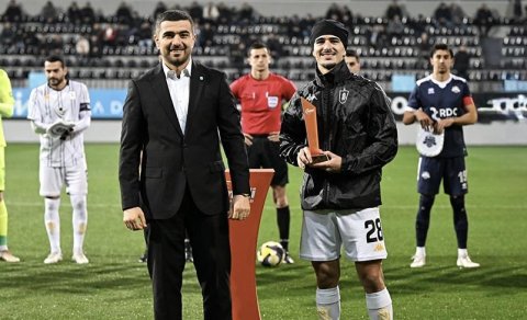 "Neftçi"nin futbolçusu mükafatlandırılıb