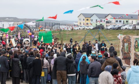 Cəbrayıl rayonunaun yenidən qurulan Horovlu kəndində Novruz festivalı və sərgi-satış yarmarkası keçirildi - FOTO/VİDEO