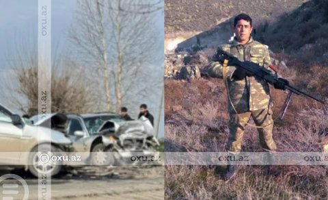 Ağcabədidəki dəhşətli qəzada ölən şəxs qazi imiş