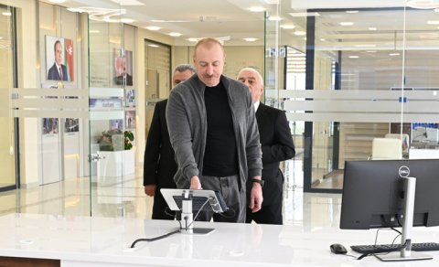 Prezident "Abşeron" Batareya Enerji Saxlanc Mərkəzinin açılışında iştirak etdi - FOTO