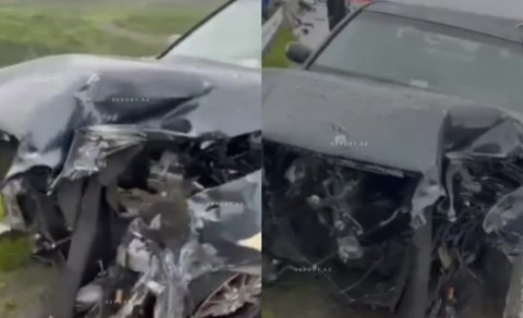 Bakıya sərnişin daşıyan avtomobil Masallıda qəzaya uğrayıb, ölən var