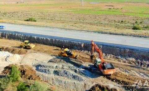 Bakı-Qazax yolunun Nəvai ərazisindən keçən hissəsində hərəkət bərpa olundu