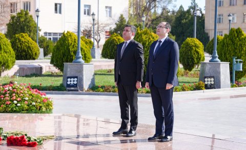 Nazir Məcnun Məmmədov Naxçıvana səfər edib