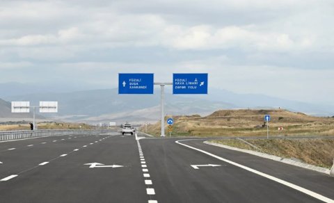 Əhmədbəyli-Füzuli-Şuşa avtomobil yolunun 81,3 kilometrlik hissəsi ödənişli olacaq
