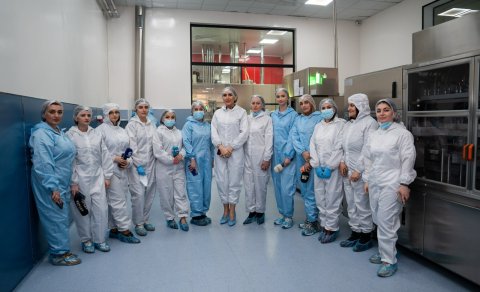 Media nümayəndələrinin &ldquo;Diamed&rdquo; dərman istehsalı zavoduna səfəri təşkil olunub